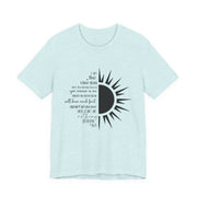 Inspirational Graphic Tee, Unisex T-Shirt, Motivational Quote Shirt, Faith-Based Apparel, Christian Design