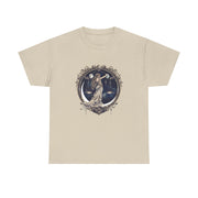 Moonlit Goddess Tee - Ethereal Cotton Shirt, Unisex T-Shirt, Celestial Graphic Tee, Bohemian Style Top, Vintage Art Apparel