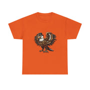 Eagle Graphic Tee, Unisex Heavy Cotton Shirt, Animal Lover Gift, Nature T-Shirt, Wildlife Apparel, Casual Daily Wear
