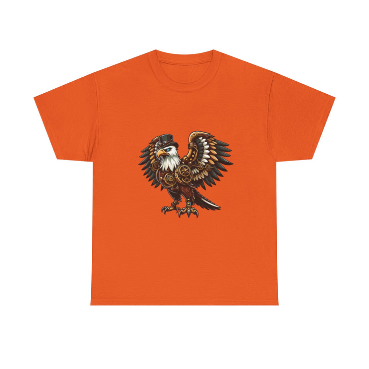 Eagle Graphic Tee, Unisex Heavy Cotton Shirt, Animal Lover Gift, Nature T-Shirt, Wildlife Apparel, Casual Daily Wear