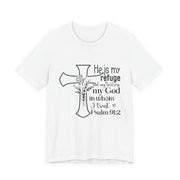 Faith-Inspired Unisex Short Sleeve Tee, Inspirational Shirt, Christian Apparel, Religious Gifts, Scripture T-Shirt