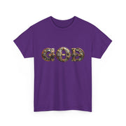 Unisex Heavy Cotton Tee, Inspirational Gift, Casual Wear, Street Style, Spiritual Apparel, Everyday Comfort