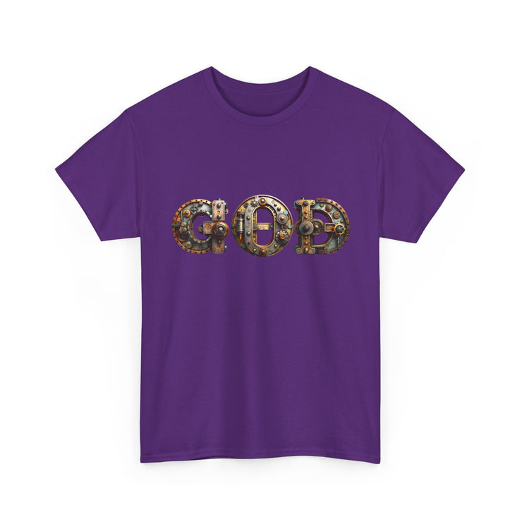 Unisex Heavy Cotton Tee, Inspirational Gift, Casual Wear, Street Style, Spiritual Apparel, Everyday Comfort
