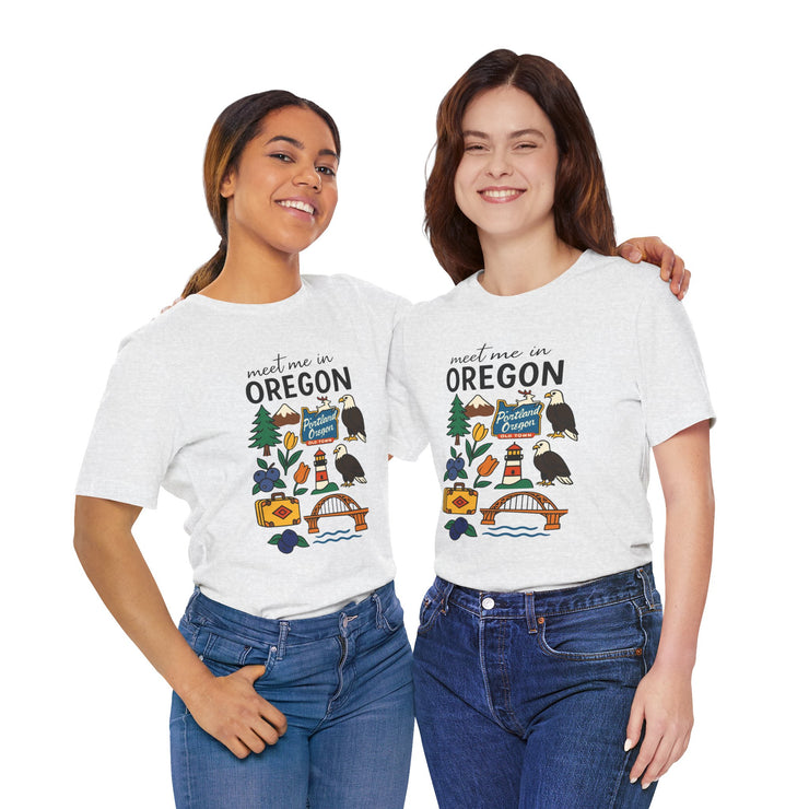Oregon State Pride Tee, Explore Oregon T-Shirt, Travel Souvenir Shirt, USA States Design
