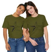 Inspirational Star Graphic Tee | Motivational Unisex Jersey Shirt, Casual Wear, Gift for Friends, Christian Design