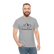 Faith Unisex Heavy Cotton Tee, Inspirational Shirt, Gift for Believers, Faith-Based Apparel, Motivational Top, Christian Tee