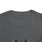 Gothic Dragon Toddler Tee, Cute Kids Shirt, Toddler Short Sleeve Tee, Unique Gift Idea, Halloween Outfit, Trendy Kids Apparel