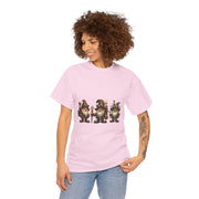 Unisex Heavy Cotton Tee, Funny T-Shirt, Cute Gift, Casual Wear, Gnome Lovers, Birthday Gift, Nature Enthusiast
