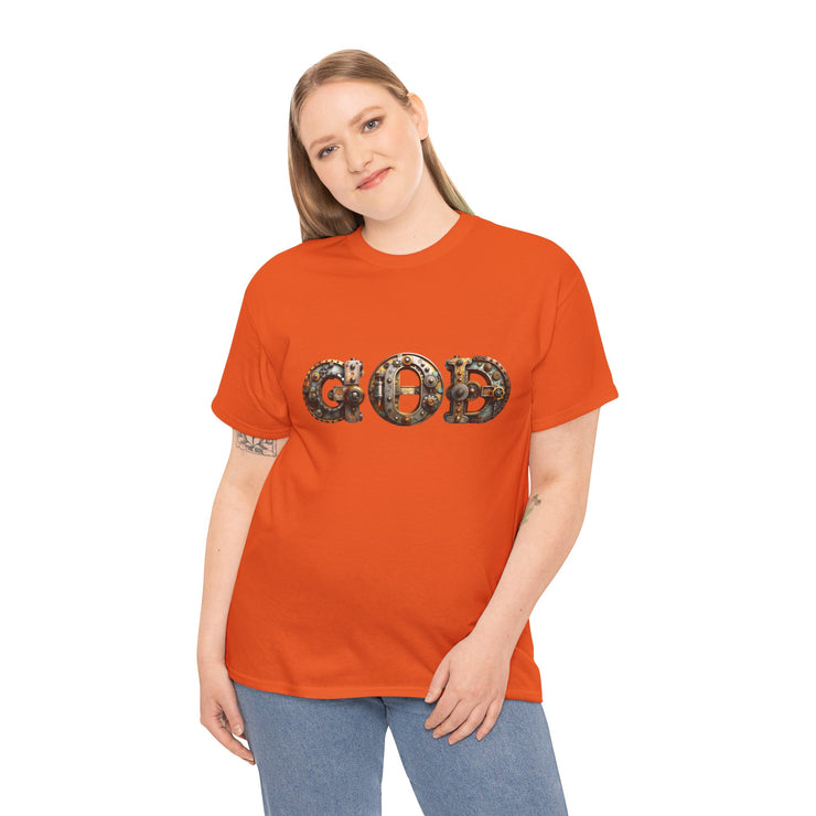 Unisex Heavy Cotton Tee, Inspirational Gift, Casual Wear, Street Style, Spiritual Apparel, Everyday Comfort