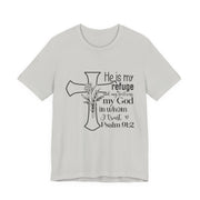 Faith-Inspired Unisex Short Sleeve Tee, Inspirational Shirt, Christian Apparel, Religious Gifts, Scripture T-Shirt