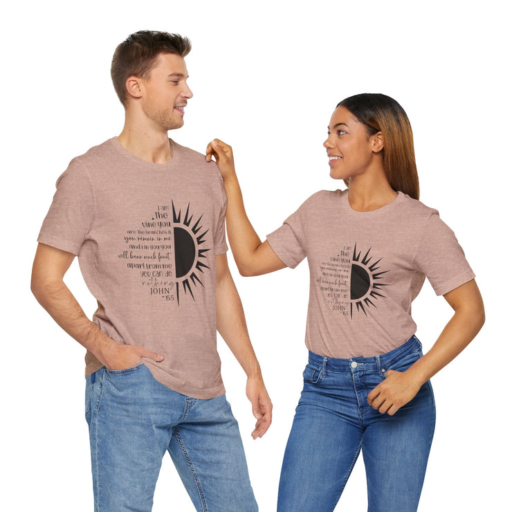 Inspirational Graphic Tee, Unisex T-Shirt, Motivational Quote Shirt, Faith-Based Apparel, Christian Design
