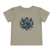 Toddler Short Sleeve Tee Featuring Unique Frog Design, Cute Kid's Top, Gift for Little Ones, Playful Graphic T-Shirt, Fun Nature Apparel
