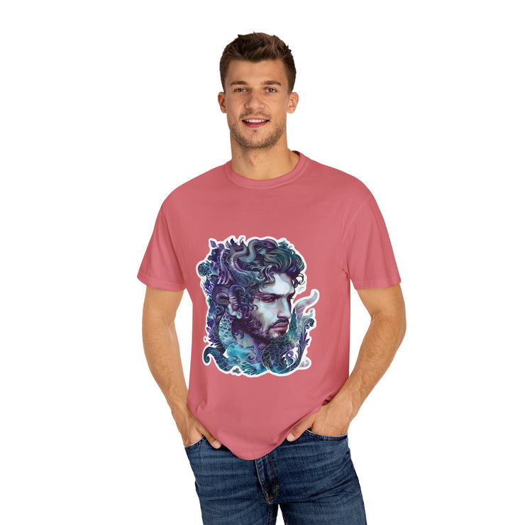Mythical Sea Creature Tees, Artistic T-shirt, Bohemian Fashion, Unisex Shirt, Gift for Art Lovers, Ocean-Inspired Wear