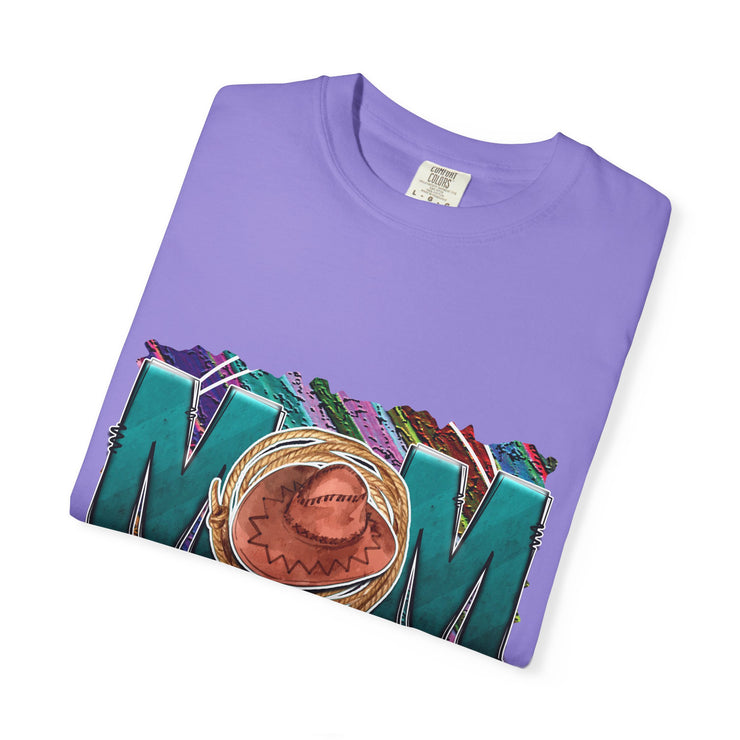 Mom-Themed Unisex Garment-Dyed T-shirt, Gift for Mothers Day, Birthday, Family Gatherings, Casual Wear, Mothers Day Design