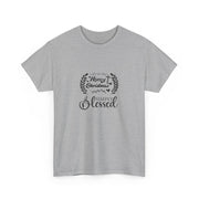 Merry Christmas Tee, Holiday Shirt, Simple Blessing Tee, Unisex Gift, Festive Apparel for Christmas