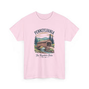 Pennsylvania Vintage Graphic Tee, Unisex T-Shirt, Nature Lover Gift, Travel Souvenir, State Pride Apparel