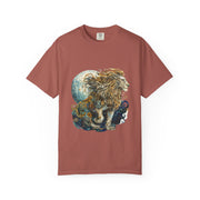 Celestial Lion T-Shirt - Unisex Graphic Tee for Astrology Lovers, Gifts for Her, Gifts for Him, Birthday, Mythical Creatures, Everyday [...]