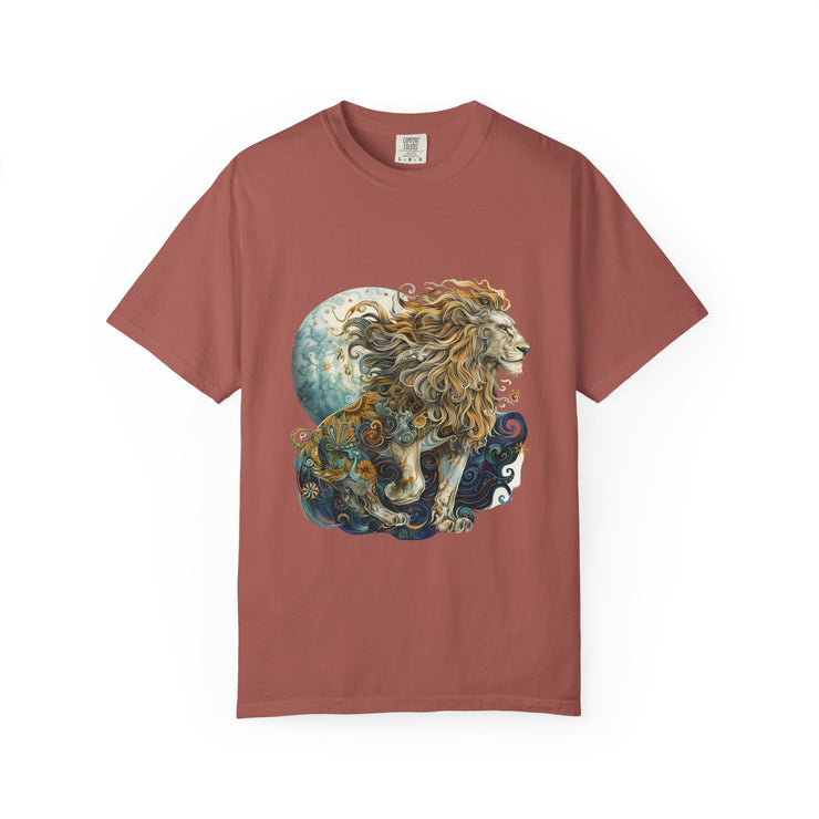 Celestial Lion T-Shirt - Unisex Graphic Tee for Astrology Lovers, Gifts for Her, Gifts for Him, Birthday, Mythical Creatures, Everyday [...]