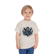 Toddler Short Sleeve Tee Featuring Unique Frog Design, Cute Kid's Top, Gift for Little Ones, Playful Graphic T-Shirt, Fun Nature Apparel