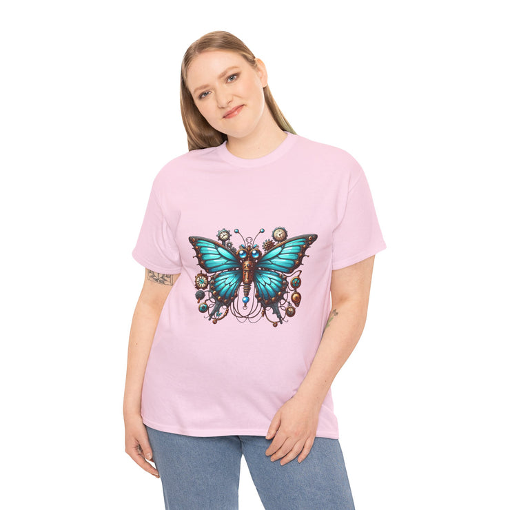 Butterfly Graphic Tee, Vintage-Inspired Shirt, Nature Lover's Gift, Spring Fashion, Eco-Friendly Unisex Tee