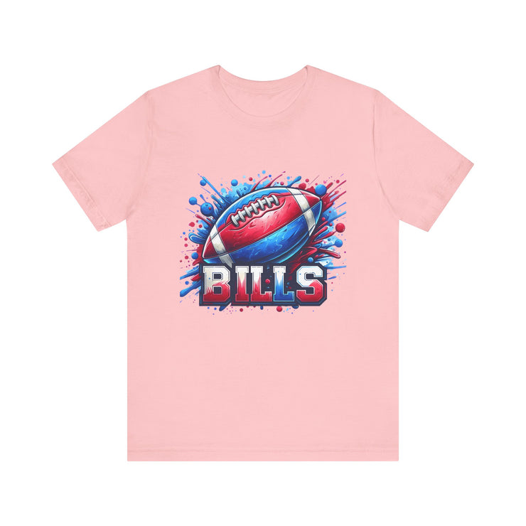 Bills Football Tee, Unisex Sports Shirt, Game Day Apparel, Team Spirit Wear, Gift for Fans, Sports Design