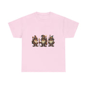 Unisex Heavy Cotton Tee, Funny T-Shirt, Cute Gift, Casual Wear, Gnome Lovers, Birthday Gift, Nature Enthusiast