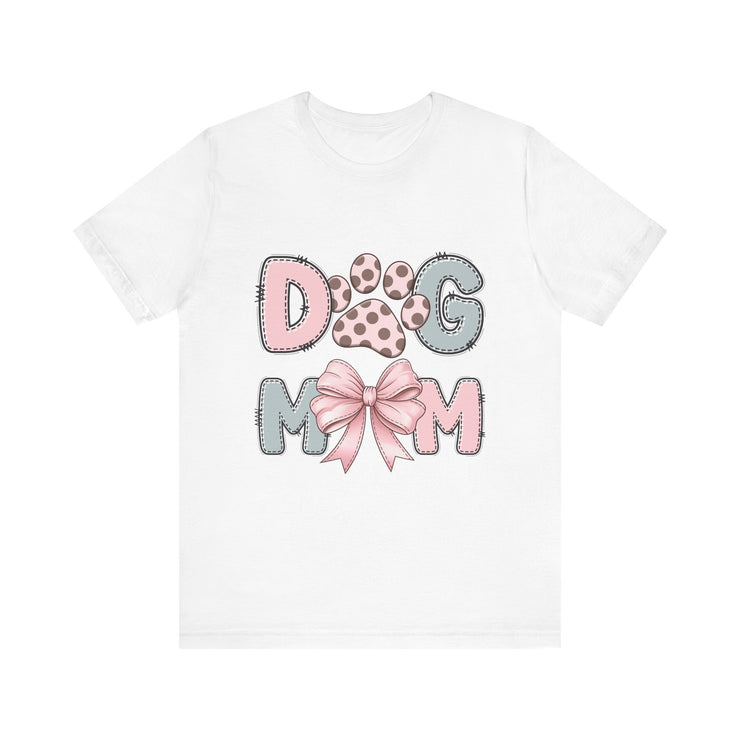 Dog Mom Tee, Cute Pet Lover Shirt, Gift for Dog Owners, Casual Dog Mom Wear, Animal Lover Clothing, Mothers Day