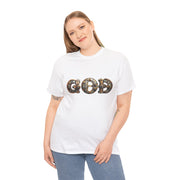 Unisex Heavy Cotton Tee, Inspirational Gift, Casual Wear, Street Style, Spiritual Apparel, Everyday Comfort