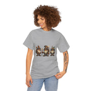Unisex Heavy Cotton Tee, Funny T-Shirt, Cute Gift, Casual Wear, Gnome Lovers, Birthday Gift, Nature Enthusiast