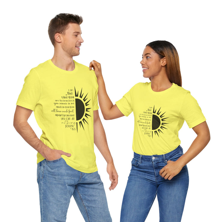 Inspirational Graphic Tee, Unisex T-Shirt, Motivational Quote Shirt, Faith-Based Apparel, Christian Design