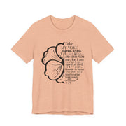 Inspirational Floral Tee | Faith-Based Motivational Shirt, Everyday Casual Wear, Gift for Friends, Church Events, Christian Design