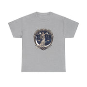 Moonlit Goddess Tee - Ethereal Cotton Shirt, Unisex T-Shirt, Celestial Graphic Tee, Bohemian Style Top, Vintage Art Apparel
