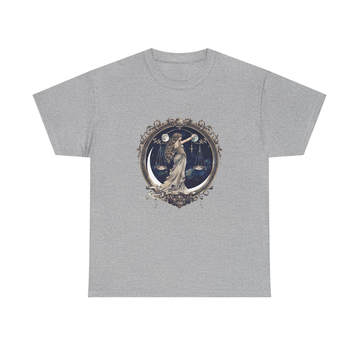 Moonlit Goddess Tee - Ethereal Cotton Shirt, Unisex T-Shirt, Celestial Graphic Tee, Bohemian Style Top, Vintage Art Apparel