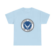 US Air Force Unisex Heavy Cotton Tee - Patriotic Apparel, Veteran Gift, Military T-Shirt, Casual Wear, Everyday Comfort