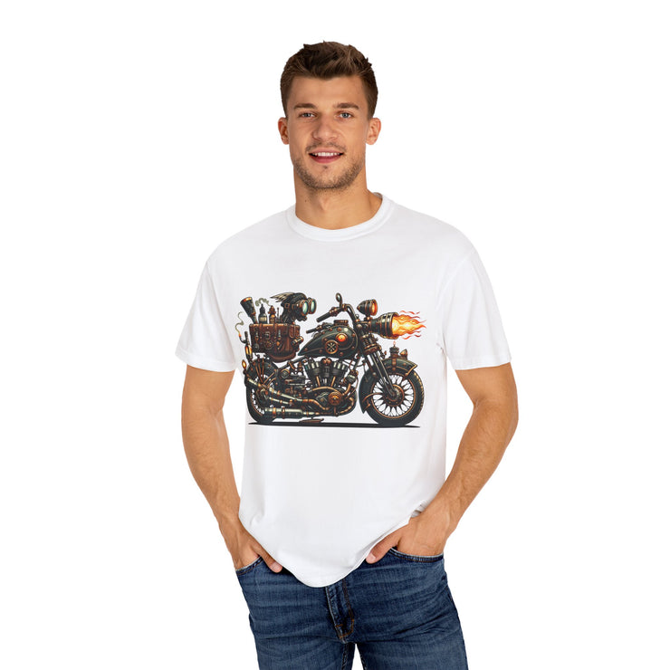 Motorcycle T-Shirt, Unisex Graphic Tee, Biker Shirt, Gift for Him/Her, Festival Apparel, Cool Casual Wear, Bike Design