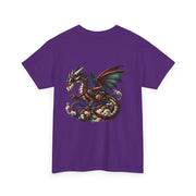 Dragon Graphic Tee, Unisex Cotton T-Shirt, Fantasy Shirt, Gift for Gamers, Cool Casual Wear, Dragon Lover Apparel