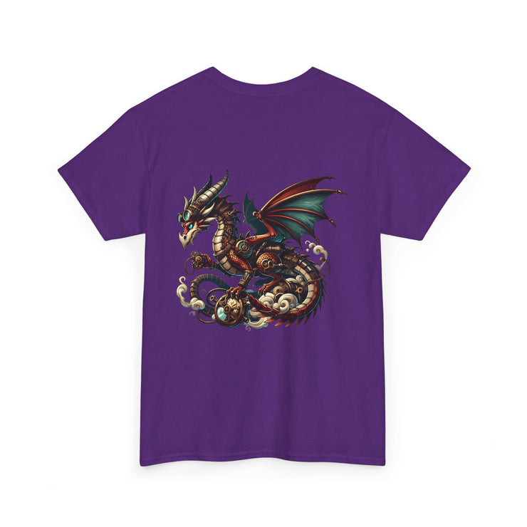 Dragon Graphic Tee, Unisex Cotton T-Shirt, Fantasy Shirt, Gift for Gamers, Cool Casual Wear, Dragon Lover Apparel