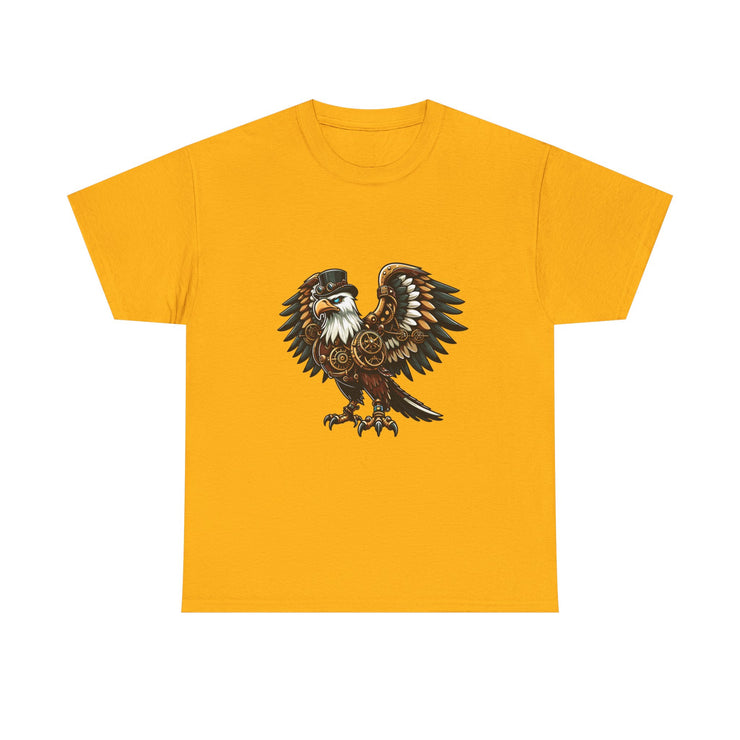 Eagle Graphic Tee, Unisex Heavy Cotton Shirt, Animal Lover Gift, Nature T-Shirt, Wildlife Apparel, Casual Daily Wear
