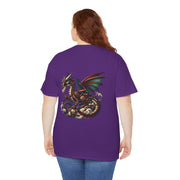 Dragon Graphic Tee, Unisex Cotton T-Shirt, Fantasy Shirt, Gift for Gamers, Cool Casual Wear, Dragon Lover Apparel