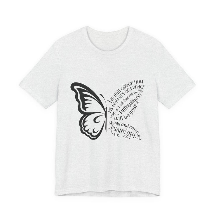 Inspirational Quote Tee, Motivational Shirt, Unisex Graphic T-Shirt, Gift for Her,Butterfly Love