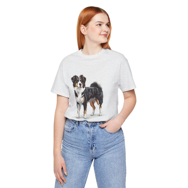 Dog Lover's Unisex Jersey Tee, Fun Pet Shirt, Animal Graphic Tee, Gift for Dog Owners, Cute Dog Apparel,