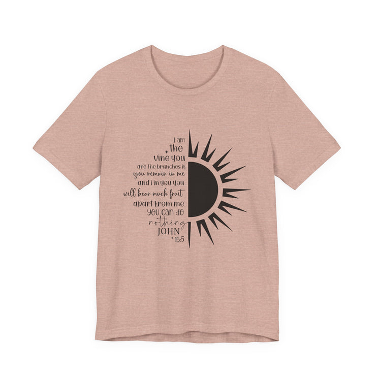 Inspirational Graphic Tee, Unisex T-Shirt, Motivational Quote Shirt, Faith-Based Apparel, Christian Design