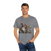 Steampunk Gnome T-shirt, Unique Graphic Tee for Fantasy Lovers, Gift for Birthdays, Everyday Wear, Unisex Casual Top