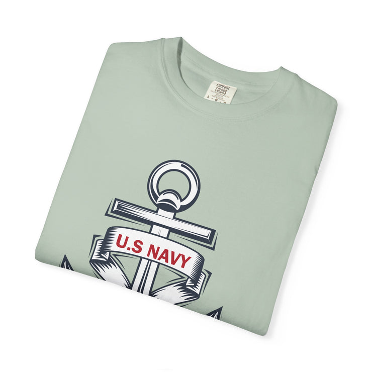 Unisex T-Shirt with U.S. Navy Anchor Design, Casual Tee, Maritime Gift, Sailor Apparel, Patriotic Wear, Summer Style