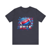 Bills Football Tee, Unisex Sports Shirt, Game Day Apparel, Team Spirit Wear, Gift for Fans, Sports Design