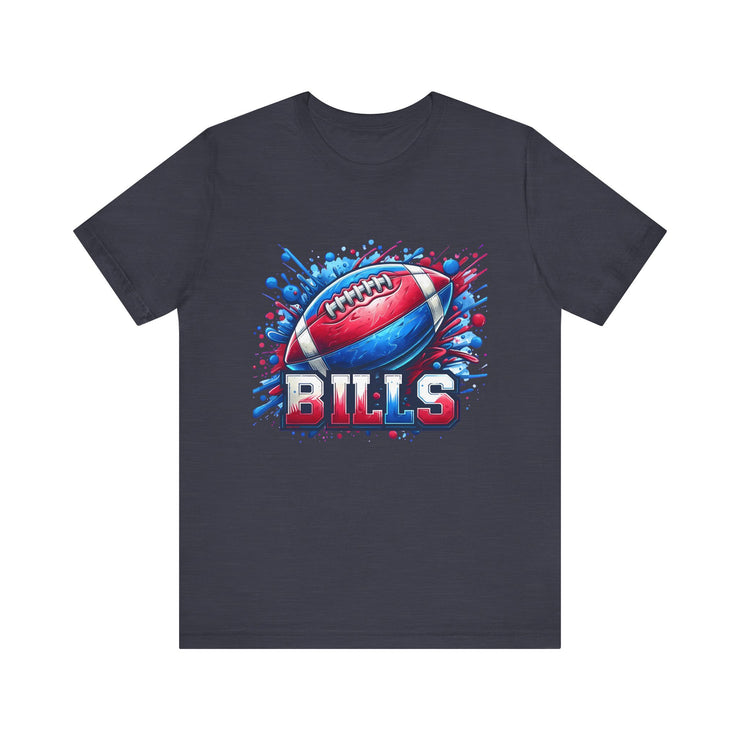 Bills Football Tee, Unisex Sports Shirt, Game Day Apparel, Team Spirit Wear, Gift for Fans, Sports Design