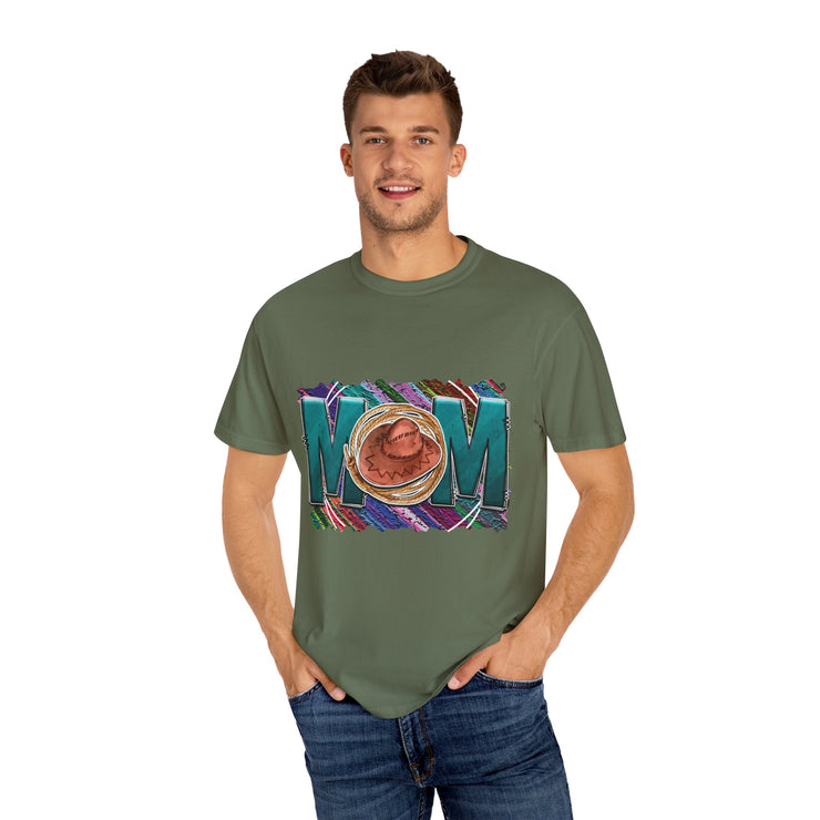 Mom-Themed Unisex Garment-Dyed T-shirt, Gift for Mothers Day, Birthday, Family Gatherings, Casual Wear, Mothers Day Design