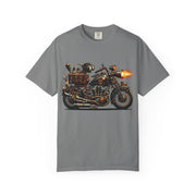 Motorcycle T-Shirt, Unisex Graphic Tee, Biker Shirt, Gift for Him/Her, Festival Apparel, Cool Casual Wear, Bike Design