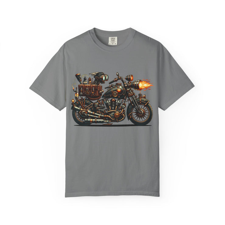 Motorcycle T-Shirt, Unisex Graphic Tee, Biker Shirt, Gift for Him/Her, Festival Apparel, Cool Casual Wear, Bike Design