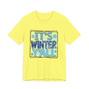 Winter Wonderland Unisex Tee, Cozy Winter Shirt, Holiday Gift for Friends, Seasonal Apparel, Cute Winter Graphic Tee